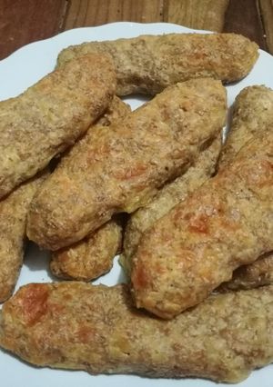 Una foto de Palitos integrales de queso