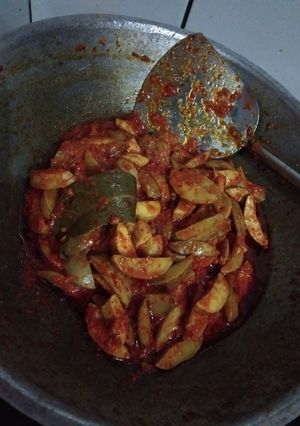 Foto resep Jengkol balado,jengkol pedas