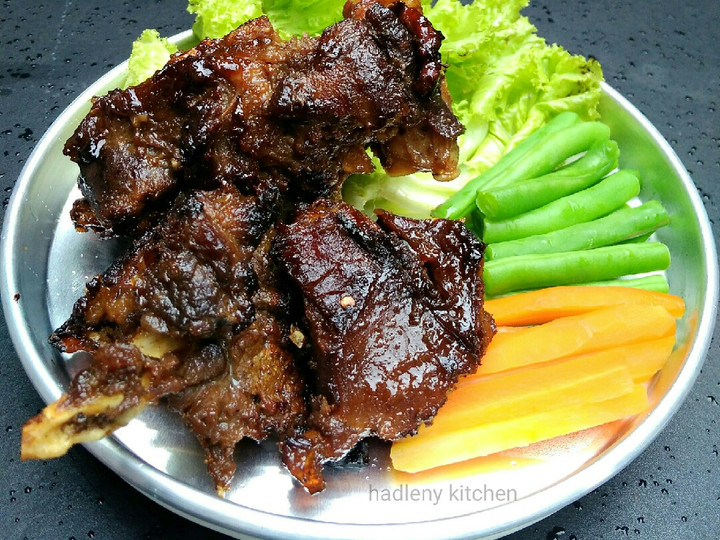 Cara Buat Iga Bakar Bumbu Kecap Rumahan