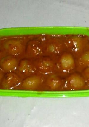 Foto resep Cilok bumbu kacang 4 bahan saja