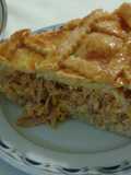 Pastel de hojaldre con pollo