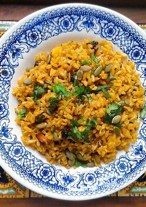 Una foto de Arroz Integral Especiado