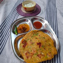 A picture of Sattu dosa.