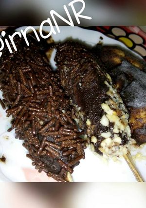 Foto resep Es stik Pisang Coklat