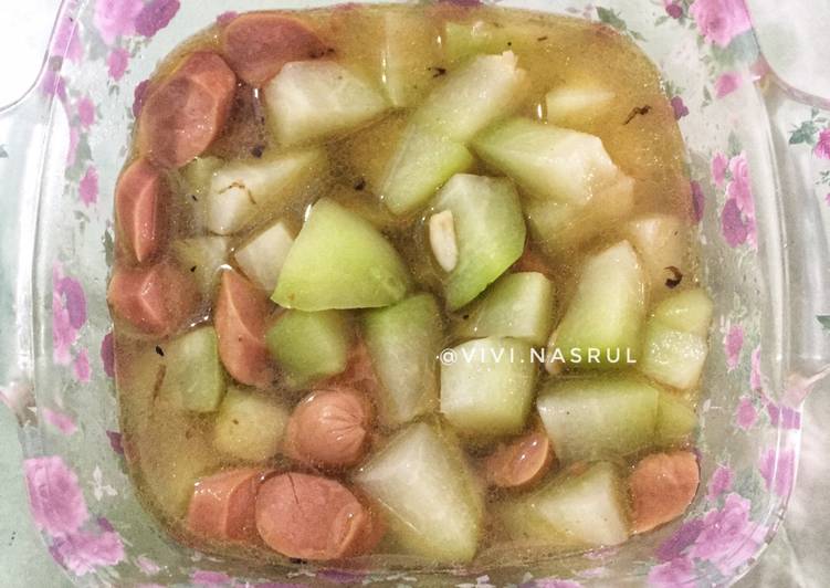 Resep Tumis labu siam + sosis, Sempurna