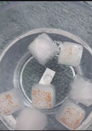 عکسی از دستور یخ خاکشیر 🧊