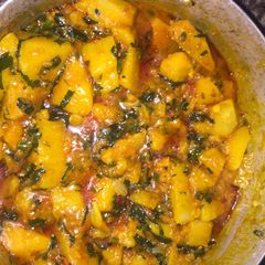 A picture of Yam pottage.