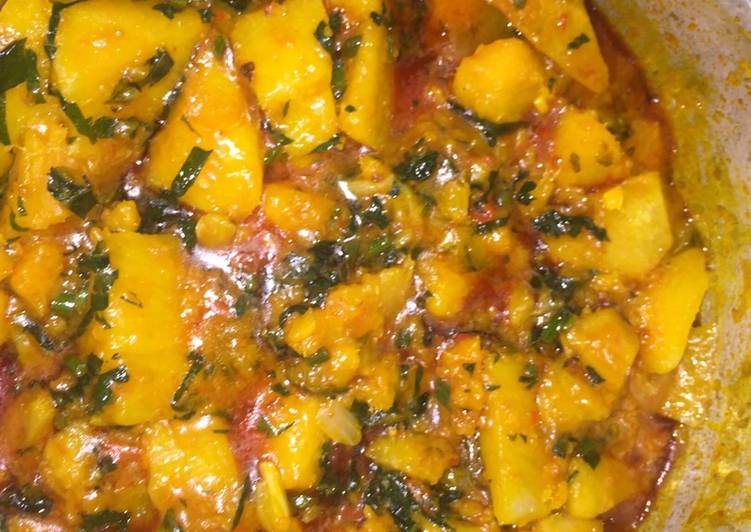 Yam pottage