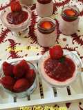 Panna Cotta Strawberry Mascarpone Cheese
