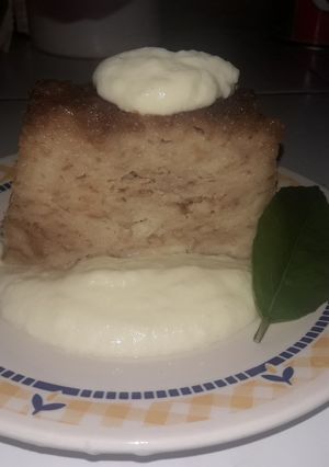 Una foto de Budín de medialunas