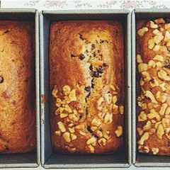 A picture of Nutty Chocolate Chip Banana Bread.