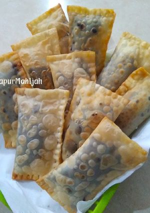 Foto resep Kripik Kulit Pangsit Coklat
