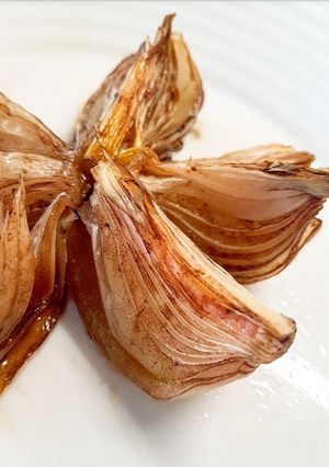 Una foto de Cebolla asada