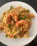 Arroz con camarones