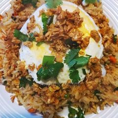Egg Fried Rice A picture of Egg Fried Rice.
