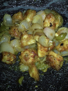 A picture of Chilli Paneer.