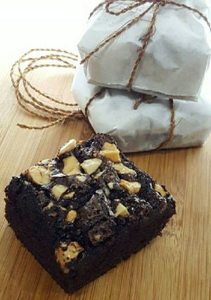 Foto resep Bronis Kacang Mete (Gluten-free)