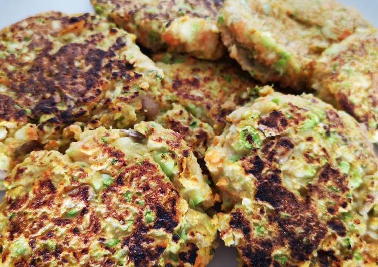 Hamburguesas de calabacín y zanahoria en Mambo