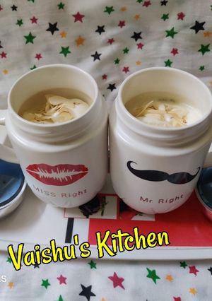 A picture of Falooda with vanilla ice cream 🍨.
