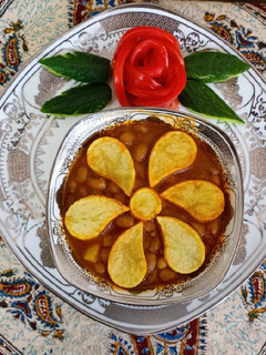 عکسی از دستور خوراک لوبیا چیتی