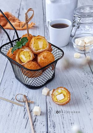 Foto resep Bola ubi keju Crispy