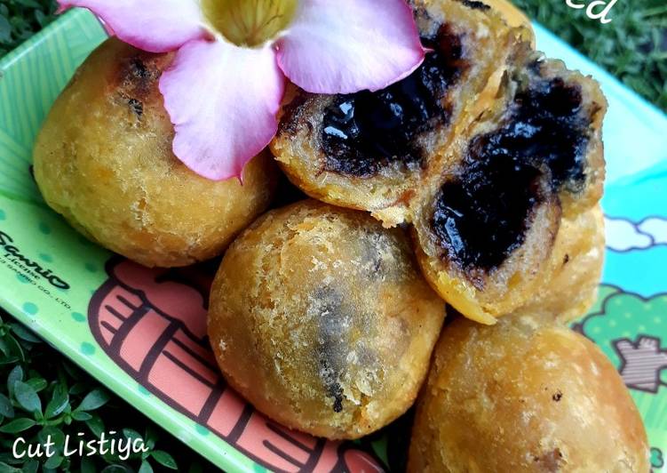 Bola Ubi Coklat Melted