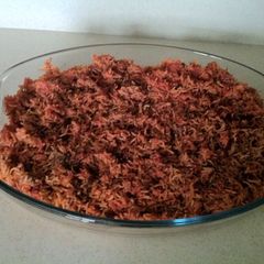 Beetroot Pulao A picture of Beetroot Pulao.