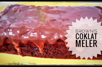 Resep Brownies Coklat Meler Yang Lezat