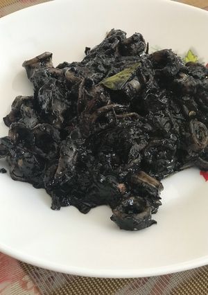 Foto resep Cumi Tinta Hitam