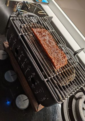 A picture of Grilled Jerky / Bak Kwa / Dendeng.