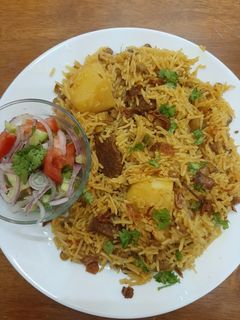 A picture of Green Lentils With Rice 😊(akha masoor pulav) #mommasrecipe.
