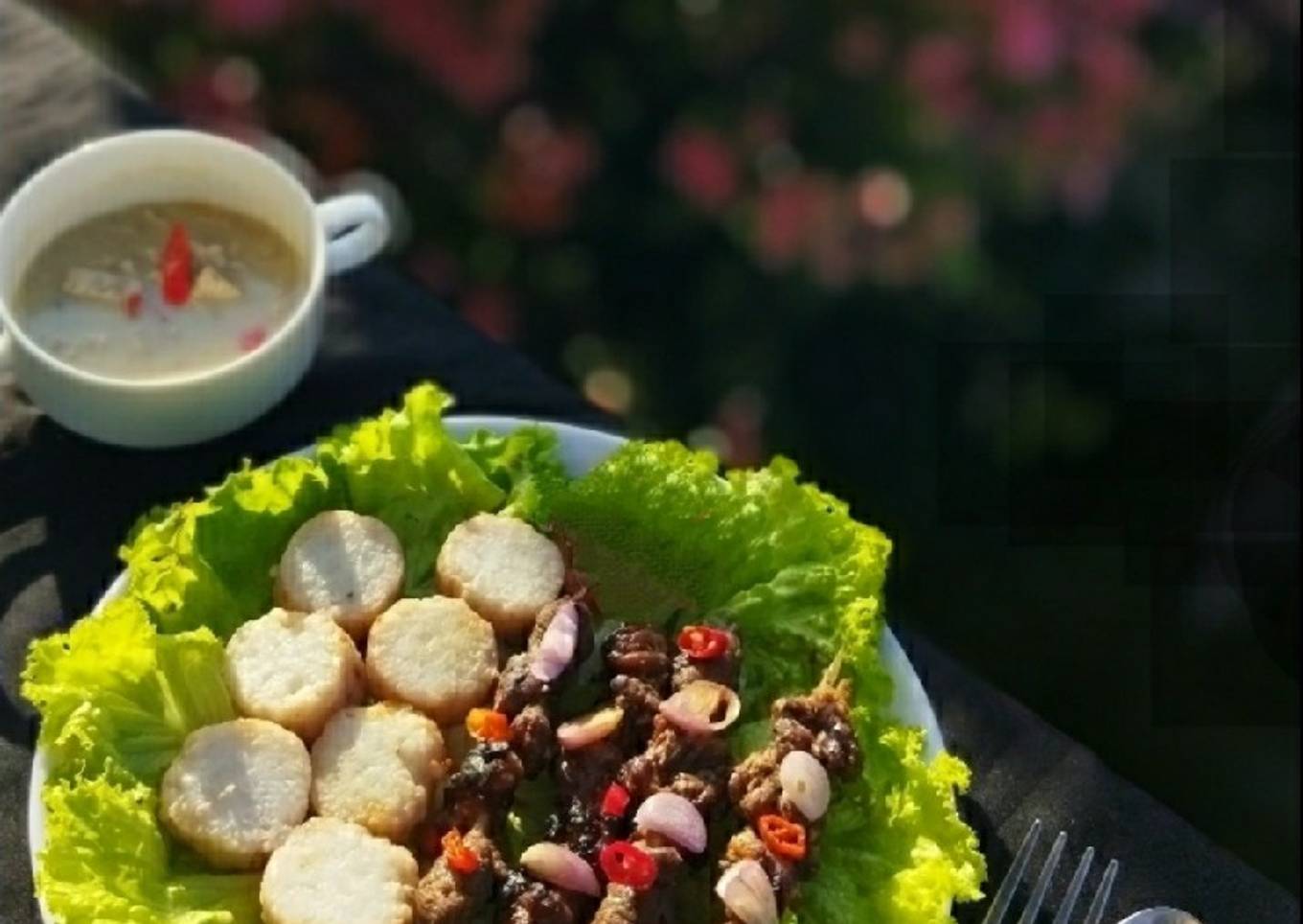 Sate Sapi Lapangan Karang Kota Gede Jogjakarta