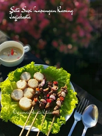 Langkah Gampang Menyiapkan Resep Sate Sapi Lapangan Karang Kota Gede Jogjakarta Anti Ribet, Sempurna
