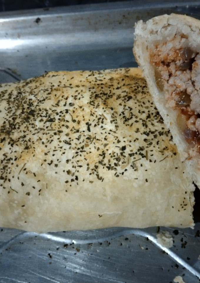 Una foto de Envuelto de carne molida 🫔🫔