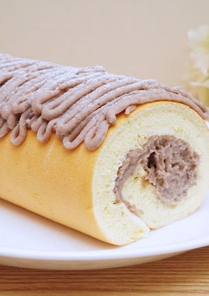 芋泥蛋糕捲 的食譜成品照片