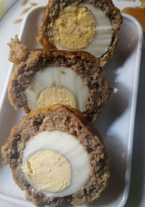 A picture of Scotch egg.