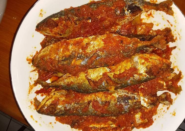 Cara Gampang meracik 🐟Ikan Kembung Cabe Merah🌶 Lezat