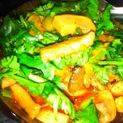 A picture of Spicy peas mushroom.