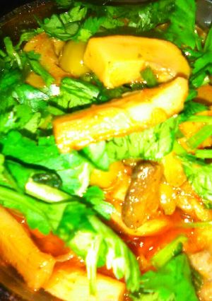 A picture of Spicy peas mushroom.