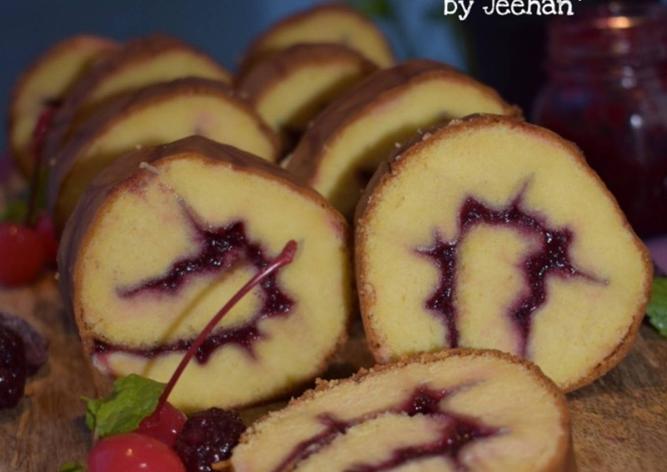 BlackBerry Swiss Roll