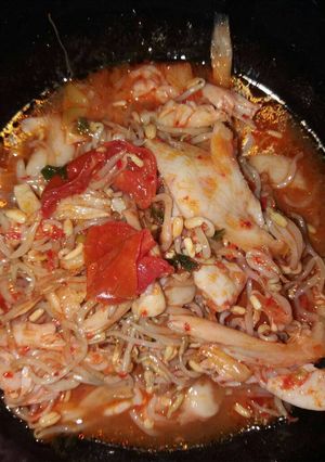 Foto resep Tumis toge jamur hot👌