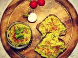 5 perces zöldborsókrém (vegán)