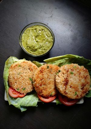 A picture of Tortitas de Quinoa.