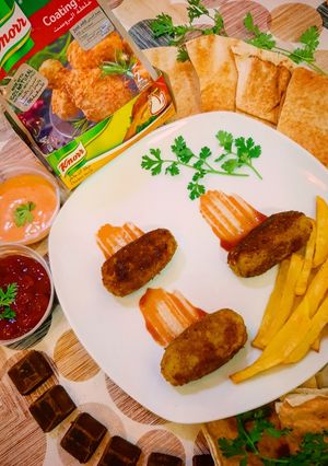 A picture of Potato cutlets.
