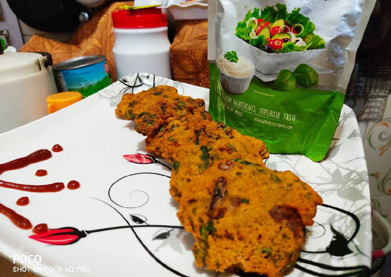 Dal Palak Vada