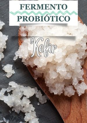 Una foto de Kéfir de agua