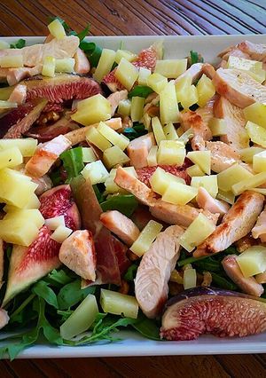 Foto principal de Ensalada de pavo y queso