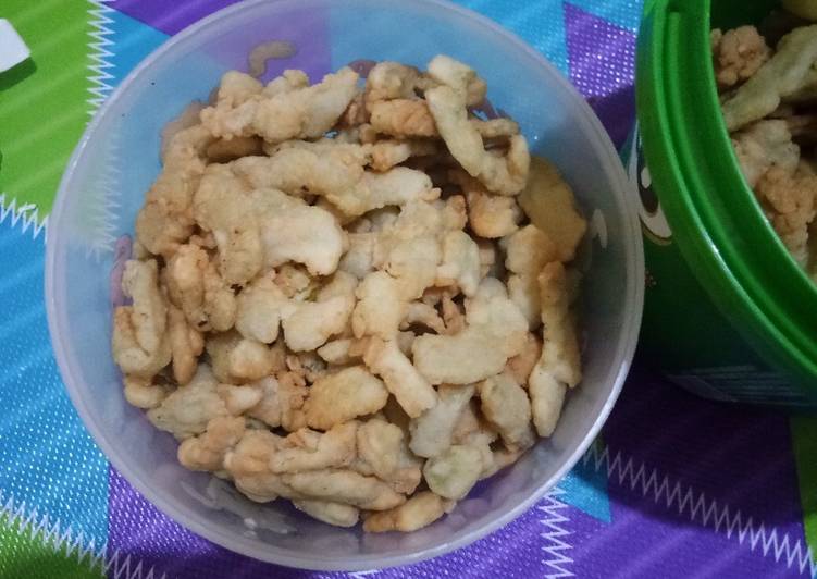 Resep Kripik pare krispy Anti Gagal