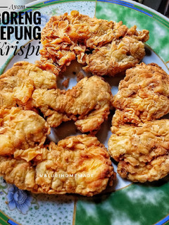 Foto resep 10.2023. Ayam Goreng Tepung Krispi