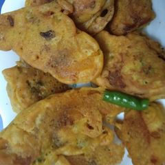 Yellow Pumpkin Fritters A picture of Yellow Pumpkin Fritters.